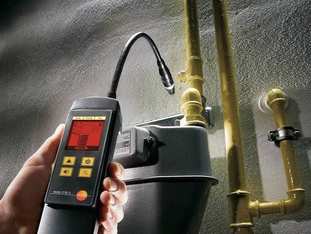 Inspección Arquitectonica detector de gas